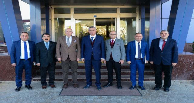 TBMM İçişleri Komisyonu Başkanı ve Kahramanmaraş Milletvekili Güvenç, Rektör Yasım’ı Ziyaret Etti