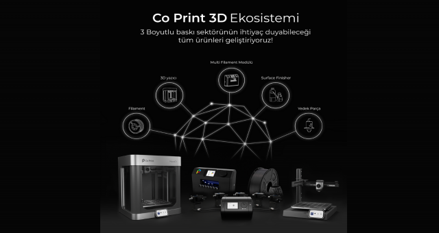 3D Yazıcı Teknolojileri Girişimi Co Print, Globalde Büyümek İçin 10 Milyon Tl Hedefle Yatırım Turunda!