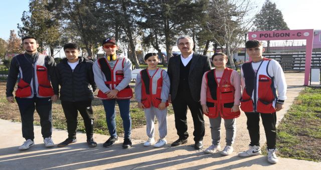 Başkan Güngör, Atış Poligonu’nu Ziyaret Etti