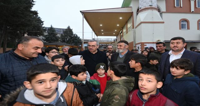 Başkan Güngör Karaziyaret’te Vatandaşlarla Buluştu