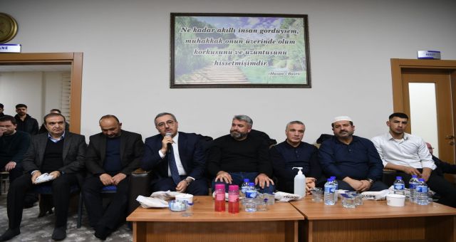 Başkan Güngör, Meclis Başkanvekili Arif Şen’in Mevlidine Katıldı