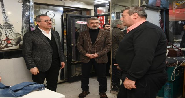Başkan Güngör, Yenişehir İş Hanı’nda