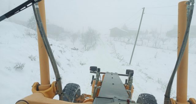 Göksun’da Yollar Ulaşıma Açık