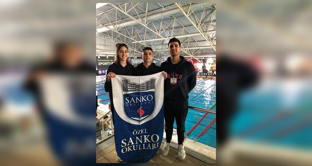 Sanko Okulları Öğrencisi Yüzmede Türkiye Beşincisi Oldu