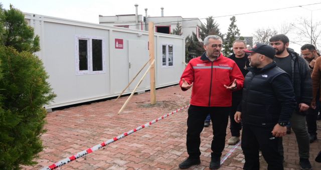 Ballıca Prefabrik Çarşı Hizmete Hazır