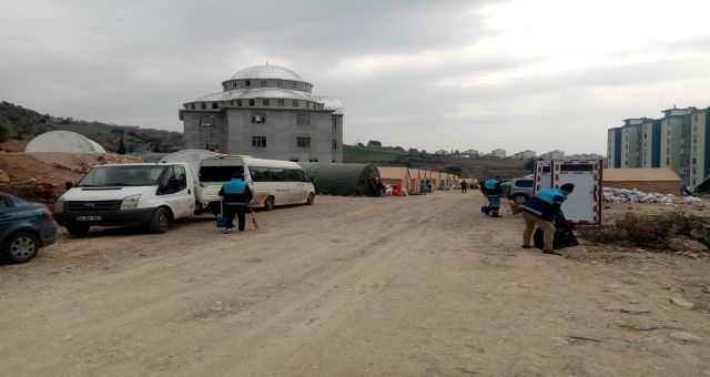 Kahramanmaraş Dulkadiroğlu İlçesinde Depremin İzleri Silinmeye Çalışılıyor
