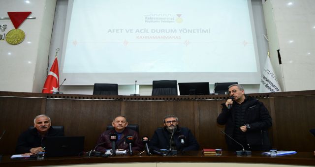 Şehirde Yürütülen Afet ve Acil Durum Çalışmaları Değerlendirildi