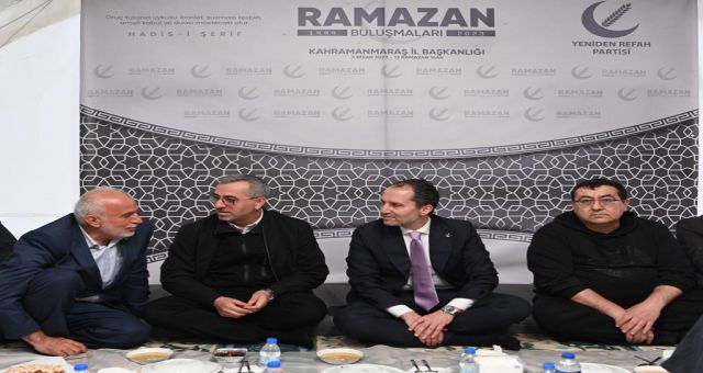 Başkan Güngör, İftar Programında Erbakan ile Bir Araya Geldi