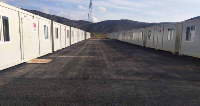 Büyükşehir Nurhak Konteyner Kentte Asfalt Çalışmalarını Tamamladı