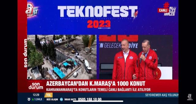 Cumhurbaşkanı Erdoğan’ın Katılımıyla Haydar Aliyev İlkokulu’nun Temeli Atıldı