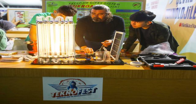 En çevreci projeler TEKNOFEST 2023 finalinde yarışıyor SANKO holding topluma yararlı projeleri destekliyor