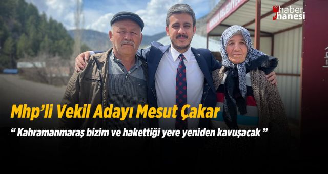 MHP’nin Genç Vekil Adayını Vatandaş Bağrına Bastı
