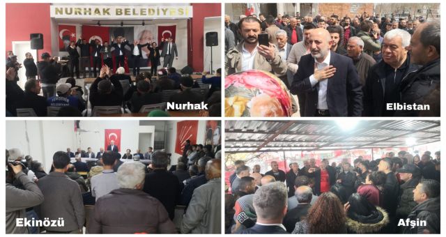 Öztunç, CHP adaylarıyla Kuzey ilçelerden seslendi