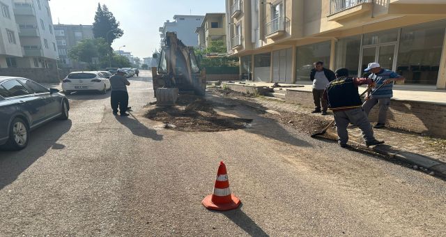 Dulkadiroğlu’ndan Egemenlik Mahallesi’nde asfalt çalışması