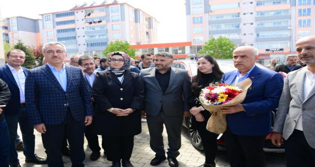 Kirişci ve Güngör, İlçe Ziyaretlerini Sürdürüyor