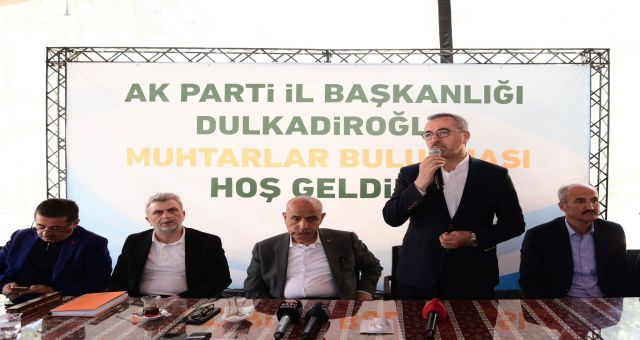 Kirişci ve Güngör, Muhtarlarla Bir Araya Geldi