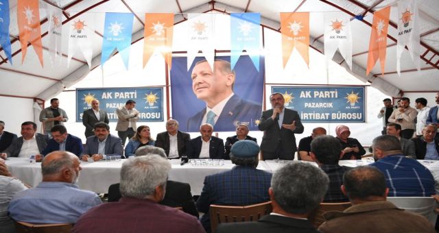Kirişci ve Güngör, Pazarcık’ta Vatandaşlarla Bir Araya Geldi