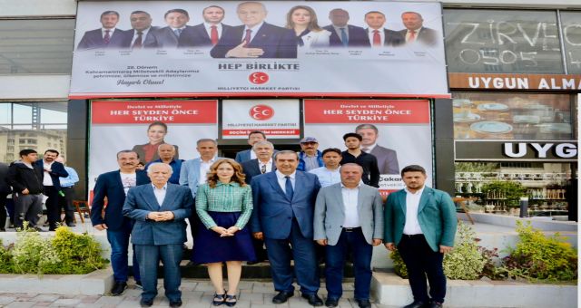Türk Ocağı'ndan Karakoç Dora'ya Hayırlı Olsun ve Destek Ziyareti