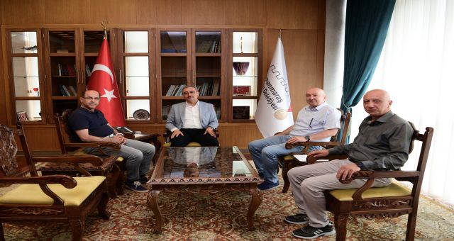 Başkan Güngör, Rektör Yasım’ı Ağırladı
