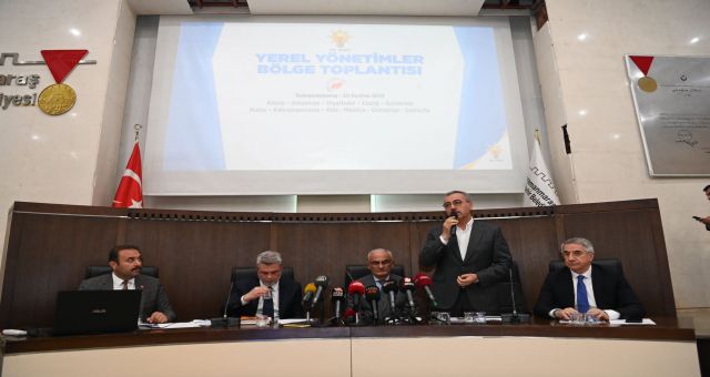 Deprem Bölgesi Belediye Başkanları Kahramanmaraş’ta Bir Araya Geldi
