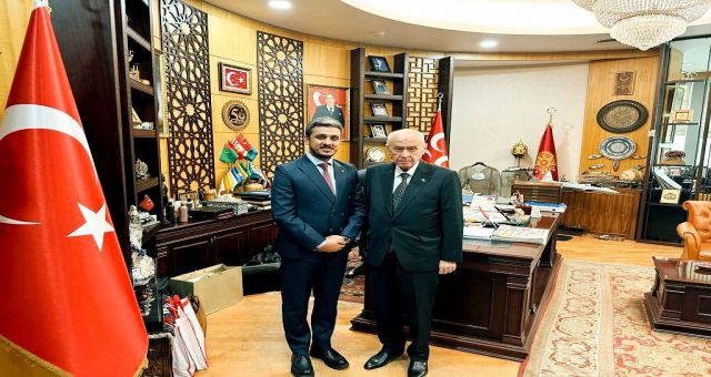 Devlet Bahçeli’den Mesut Çakar’a Teşekkür