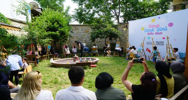 Edebiyat Şehri Kahramanmaraş’ta Çocuklar “Renklerim ve Düşlerim” Etkinliğinde Buluştu