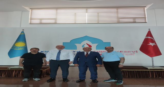 KSÜ Heyeti Türkistan’da Temaslarını Sürdürüyor
