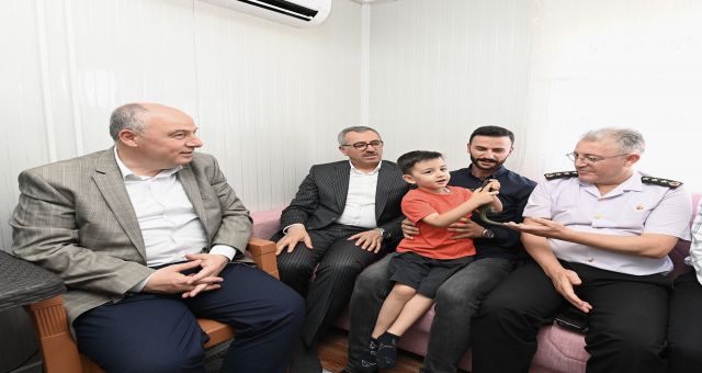 15 Temmuz gazisine ziyaret