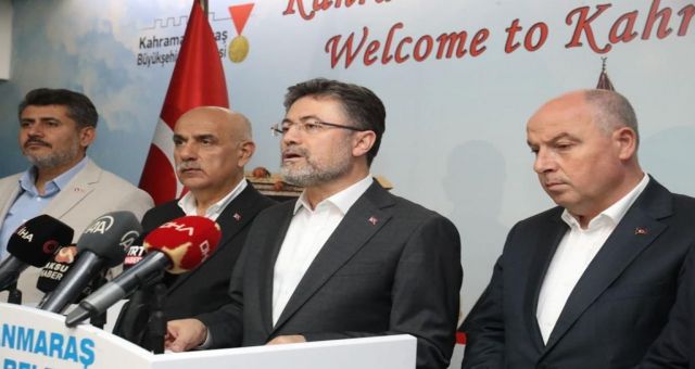 Bakan Yumaklı’dan Kahramanmaraş’a müjdeler