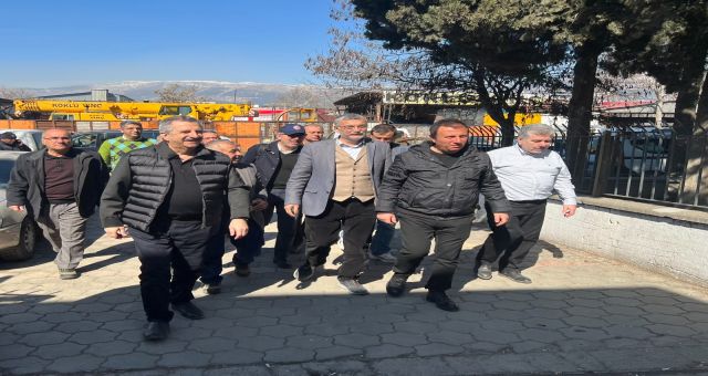 Başkan Buluntu: “Şehrimiz ve iş dünyamızın sorunları için özveriyle çalışıyoruz”