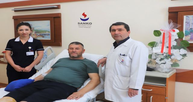 Giresunlu hasta, kapalı bypass ameliyatıyla şifa buldu