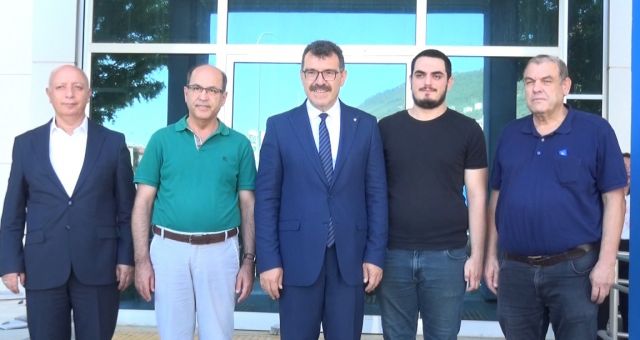TÜBİTAK Başkanı Prof. Dr. Hasan MANDAL KSÜ Teknokent ’i Ziyaret Etti