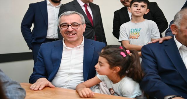 Başkan Güngör, Hacı Mehmet Narlı İlk ve Ortaokulu’nun Açılış Programına Katıldı