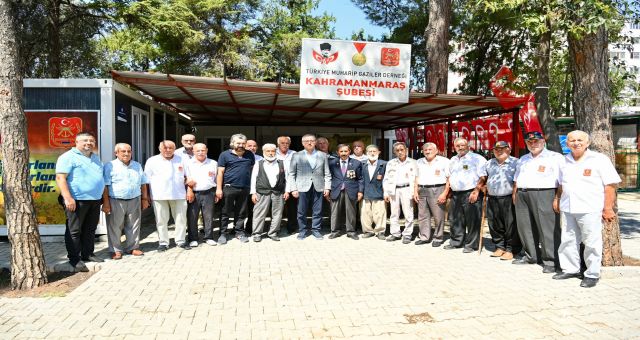 Başkan Güngör, Kıbrıs Gazileriyle Buluştu