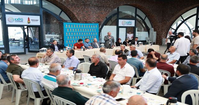 Başkan Mahçiçek, Kuzey İlçe Teşkilatlarını EXPO 2023 Alanı’nda Ağırladı