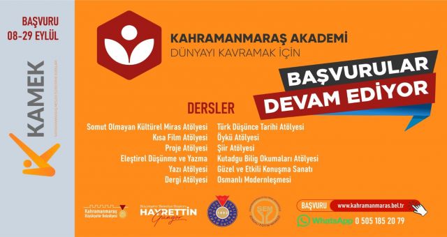 Büyükşehir’in Akademisinde Başvurular Sürüyor!
