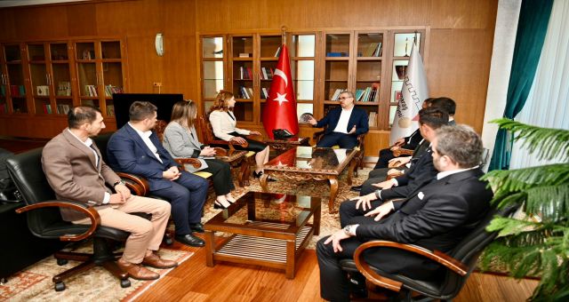 MHP Heyetinden Başkan Güngör’e Ziyaret