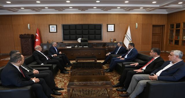 Başkan Güngör, Bakan Yardımcısı Aydın’ı Ağırladı