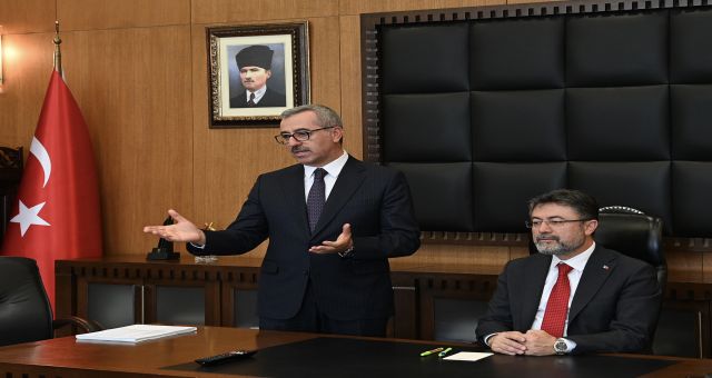 Başkan Güngör, Tarım ve Orman Bakanı Yumaklı’yı Ağırladı