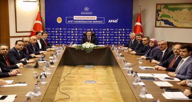 Cumhurbaşkanı Yardımcısı Yılmaz’la Yeni Kahramanmaraş’ın İnşa Süreçleri Değerlendirildi