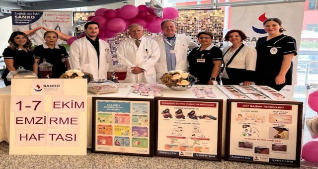 SANKO ÜNİVERSİTESİ HASTANESİ’NDE “EMZİRME HAFTASI” ETKİNLİĞİ