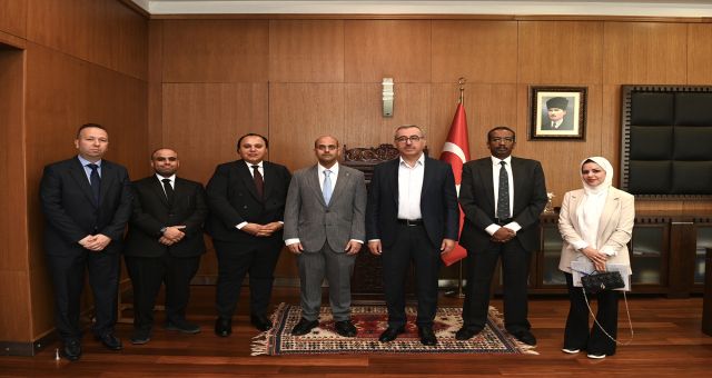 Başkan Güngör, Kuveyt Arap Ekonomik Kalkınma Fonu Heyetini Ağırladı
