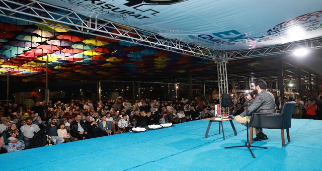 Şair ve yazar Serdar Tuncer EXPO 2023 Kitap Fuarı’nda konuştu; Düştüğümüz yerden kitapla kalkacağız