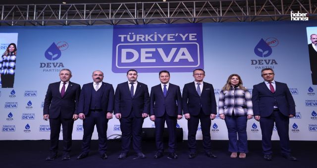 DEVA PARTİSİ İLÇE ADAYLARINI BABACAN AÇIKLADI