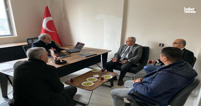 Mesut Dedeoğlu, Kahramanmaraş Tabib Odası’nı Ziyaret Etti