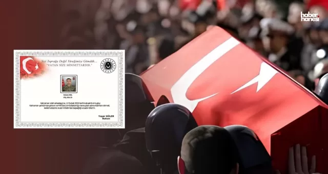 Ulaştırma Sözleşmeli Er Adem Kel, Araç Kazasında Şehit Oldu!