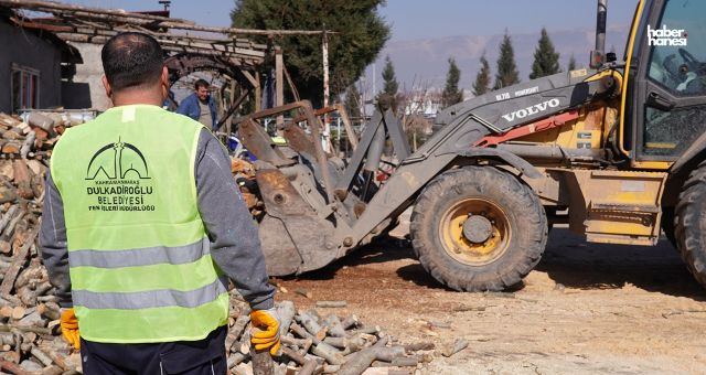 Kahramanmaraş'ta Budanan Ağaçlar Sosyal Yardıma Dönüşüyor!