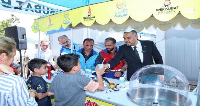 Başkan Hanifi Toptaş, 23 Nisan’da depremzede çocuklarla buluştu!