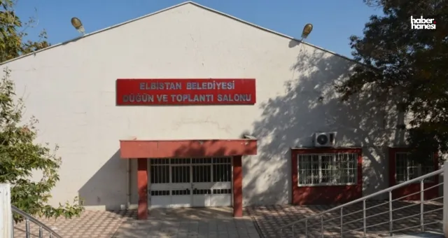 Elbistan Belediyesi Duyurdu: Dar Gelirli Çitflere Düğün Salonu Ücretsiz!
