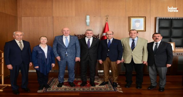 KSÜ Rektörü Yasım’dan Fırat Görgel’e Hayırlı Olsun Ziyareti!